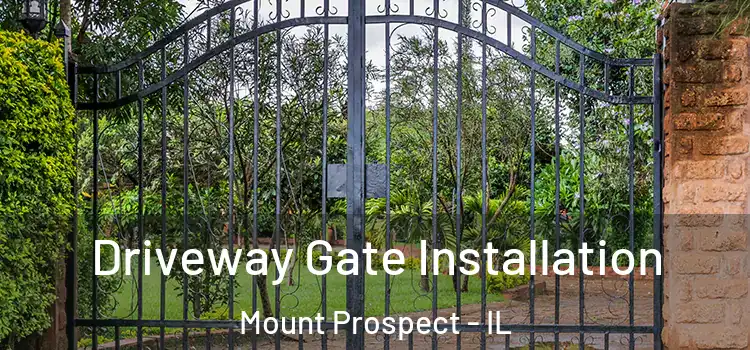 Driveway Gate Installation Mount Prospect - IL